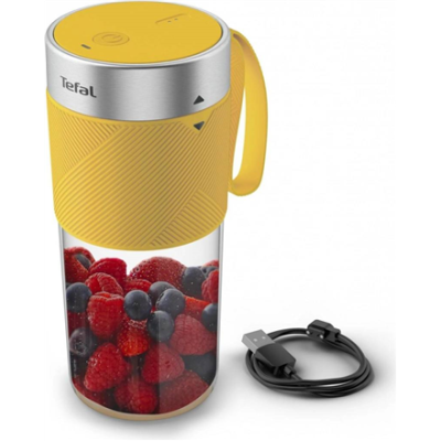 TEFAL | Blender | BL1C0230 LightMix On the Go | Tabletop | Jar material Tritan | Jar capacity 0.3 L | Yellow / Transparent