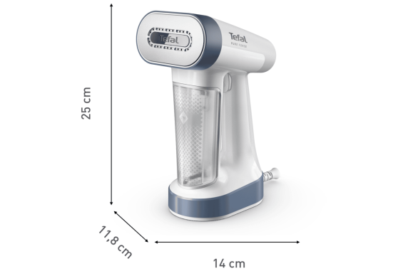TEFAL Steamer | DT8722E0 Pure Force 2in1 | Handheld | 1800 W | 0.18 L | 35 g / min