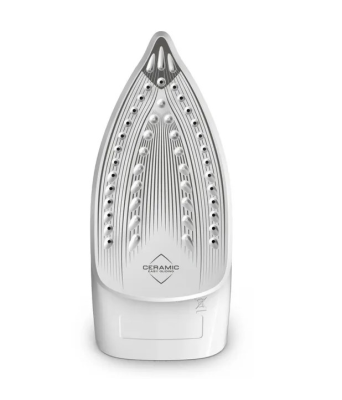 TEFAL Steam Iron | FV2C41E0 Virtuo | Steam Iron | 2000 W | Water tank capacity 240 ml | Continuous steam 27 g / min | Steam boost performance 120 g / min | Blue / White