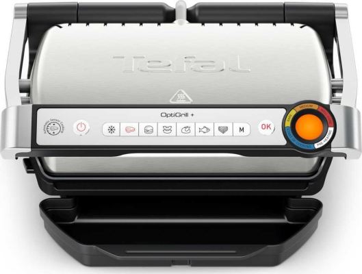 TEFAL Electric Grill | GC718D10 OptiGrill | Electric Grill | 2000 W | Stainless Steel / Black