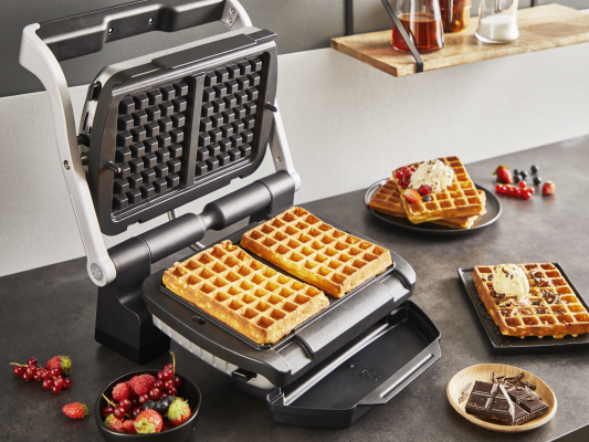 TEFAL Electric Grill | GC718D10 OptiGrill | Electric Grill | 2000 W | Stainless Steel / Black