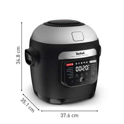 TEFAL Air Fryer and Multicooker | MY741CF0 Actifry | Power 1334 W | Capacity 6 L | Black / Silver