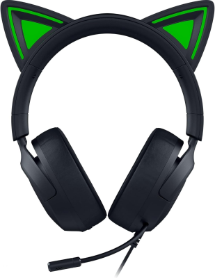 Razer Gaming Headset | Kraken Kitty V3 X | Wired | Over-Ear | Microphone | Black