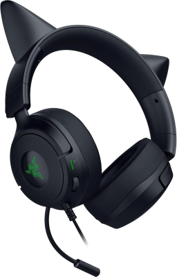 Razer Gaming Headset | Kraken Kitty V3 X | Wired | Over-Ear | Microphone | Black