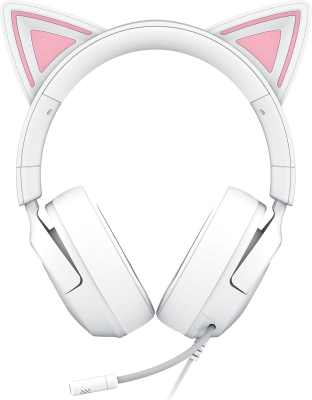 Razer Gaming Headset | Kraken Kitty V3 X | Wired | Over-Ear | Microphone | White