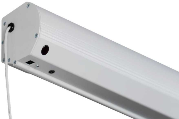 Elite Screens SKT120XH-CLR-E12 Electric Saker Tab-Tension Series Screen | Diagonal 120 " | 16:9