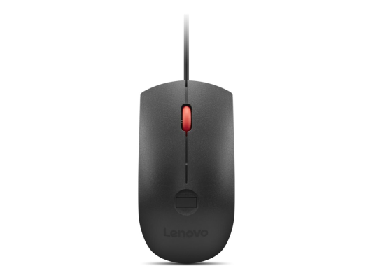 Lenovo Fingerprint Biometric USB Mouse Gen3 | Wired | USB-A | Black / Red