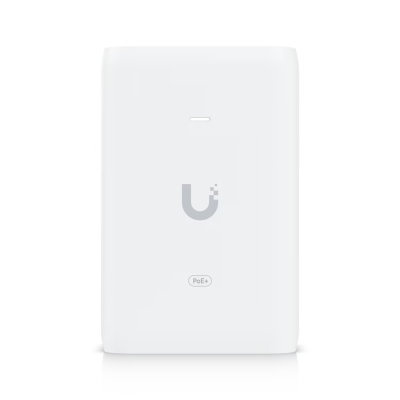 Ubiquiti U-PoE+ PoE Adapter (30W), White
