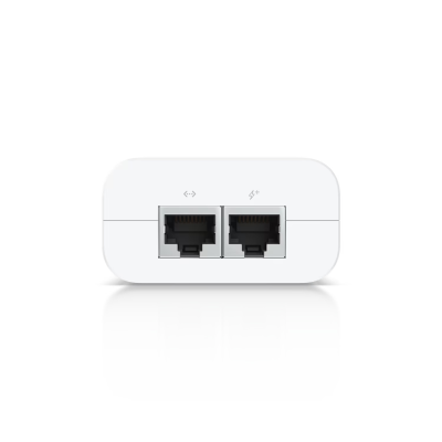 Ubiquiti U-PoE+ PoE Adapter (30W), White