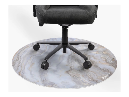 Arozzi Zona Round Floor Pad | White Marble