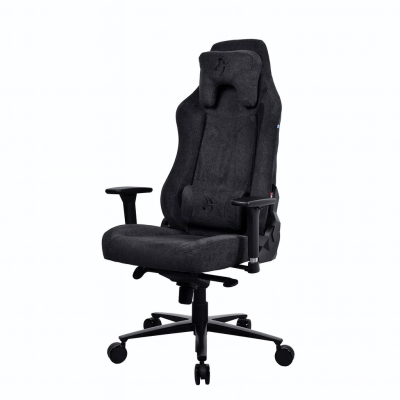 Arozzi Soft Fabric / Metal / Aluminium | Gaming Chair | Vernazza Soft Fabric | Pure Black