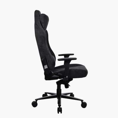 Arozzi Soft Fabric / Metal / Aluminium | Gaming Chair | Vernazza Soft Fabric | Pure Black