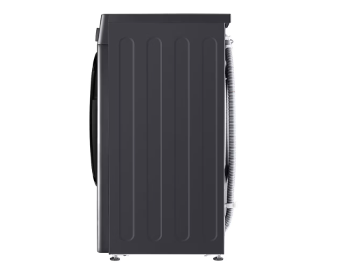 LG Washing machine | F2WR508SBM | Energy efficiency class A | Front loading | Washing capacity 8 kg | 1200 RPM | Depth 48 cm | Width 60 cm | Display | LED | Steam function | Direct drive | Black