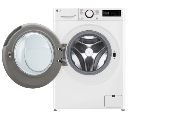 LG Washing machine with dryer | F2DR508S1W | Energy efficiency class A-10% / E | Front loading | Washing capacity 8 kg | 1200 RPM | Depth 48 cm | Width 60 cm | Display | LED | Drying system | Drying capacity 5 kg | Steam function 