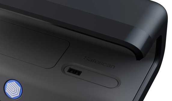 SAFESCAN | 55 Money Checking Machine | Black | Suitable for Banknotes | Number of detection points 3