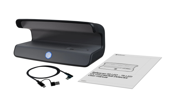 SAFESCAN | 55 Money Checking Machine | Black | Suitable for Banknotes | Number of detection points 3