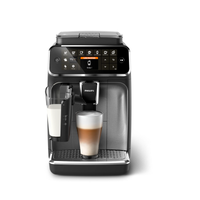 Philips Coffee maker | EP4346 / 71 4300 Series | Pump pressure 15 bar | Built-in milk frother | Fully Automatic | 1500 W | Black