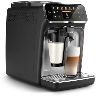 Philips Coffee maker | EP4346 / 71 4300 Series | Pump pressure 15 bar | Built-in milk frother | Fully Automatic | 1500 W | Black
