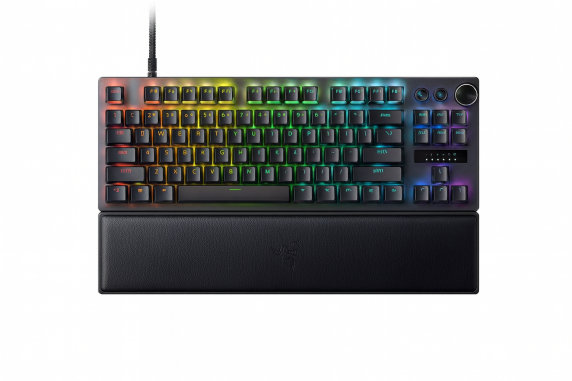 Razer Huntsman V3 Pro Tenkeyless 8KHz | Gaming keyboard | Wired | US | Black | USB Type-C | Razer Analog Optical Switch Gen-2