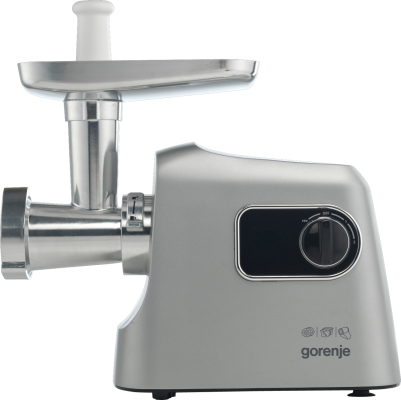 Gorenje Meat grinder | MG2500DS | Stainless Steel / White | 2500 W | Number of speeds 1 | Throughput (kg / min) 2.8