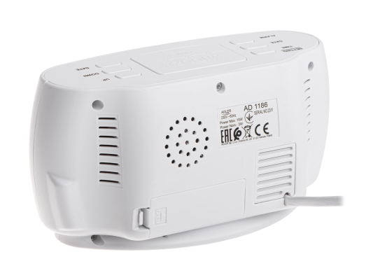 Adler LED clock with thermometer | AD 1186