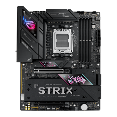 Asus ROG STRIX B850-E GAMING WIFI | Processor family AMD | Processor socket AM5 | DDR5 | Supported hard disk drive interfaces SATA, M.2 | Number of SATA connectors 4