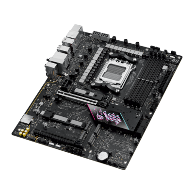 Asus ROG STRIX B850-E GAMING WIFI | Processor family AMD | Processor socket AM5 | DDR5 | Supported hard disk drive interfaces SATA, M.2 | Number of SATA connectors 4