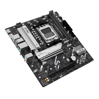 Asus PRIME B850M-K | Processor family AMD | Processor socket AM5 | DDR5 | Supported hard disk drive interfaces SATA, M.2 | Number of SATA connectors 4