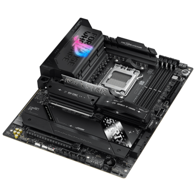 Asus ROG STRIX X870E-E GAMING WIFI | Processor family AMD | Processor socket AM5 | DDR5 | Supported hard disk drive interfaces SATA, M.2 | Number of SATA connectors 4