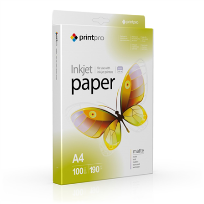 ColorWay PrintPro Photo Paper, 100 sheets | 190 g / m² | A4 | Matte