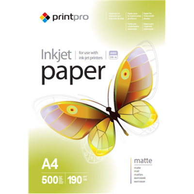 ColorWay PrintPro Photo Paper, 500 sheets | 190 g / m² | A4 | Matte