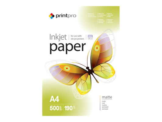 ColorWay PrintPro Photo Paper, 500 sheets | 190 g / m² | A4 | Matte