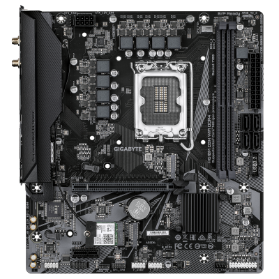 Gigabyte H610M D3H WIFI DDR4 | Processor family Intel | Processor socket LGA1700 | Supported hard disk drive interfaces SATA, M.2 | Number of SATA connectors 4