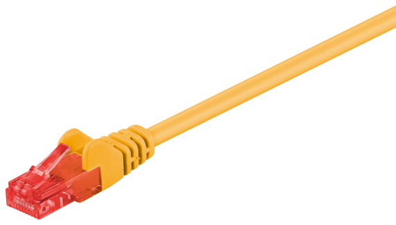 Goobay CAT 6, U / UTP | Patch Cable | Yellow