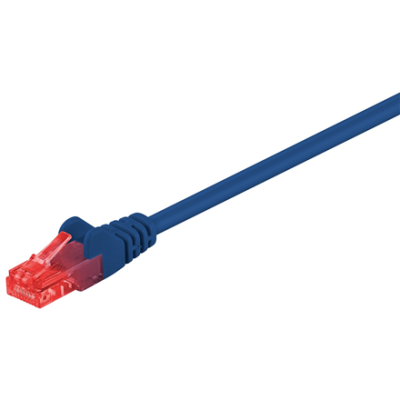 Goobay CAT 6, U / UTP | Patch cord | Blue