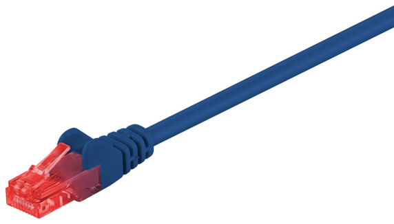 Goobay CAT 6, U / UTP | Patch cord | Blue