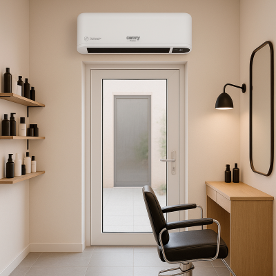 Camry Air Curtain Heater with LED Display | CR 7753 | Air curtain | 2000 W | White | IP22