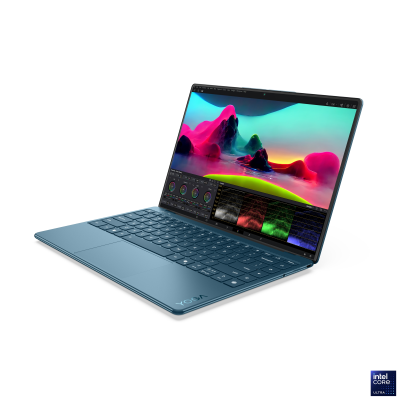 Lenovo Yoga Slim 9 14ILL10 | Tidal Teal | 14 " | OLED | Touchscreen | 4K WQUXGA | 3840 x 2400 pixels | Glossy | Intel Core Ultra 7 | 258V | 32 GB | Soldered LPDDR5x | Solid-state drive capacity 1000 GB | Intel Arc Graphics 140V 