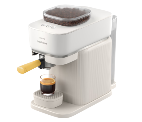 Philips Coffee maker | BAR300 / 03 Baristina | Pump pressure 16 bar | Semi-automatic | 122.8 W | White