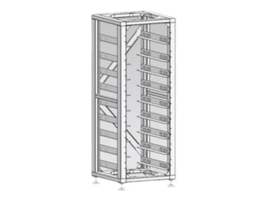 Deye ESS BOS Battery Rack 9 Layers