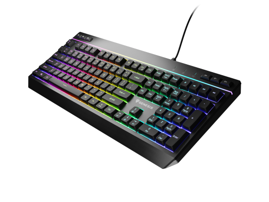 Genesis Rhod 530 | Membrane Gaming Keyboard | Wired | US | Black | USB Type-A