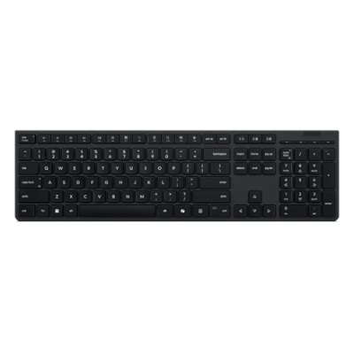 Lenovo Professional Wireless Rechargeable Keyboard AI | Keyboard | Wireless | Estonian | Bluetooth | Grey
