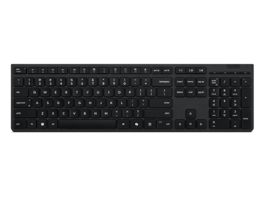 Lenovo Professional Wireless Rechargeable Keyboard AI | Keyboard | Wireless | Estonian | Bluetooth | Grey
