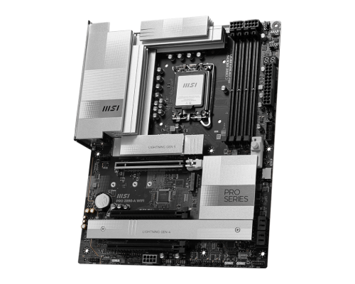 MSI PRO Z890-A WIFI | Processor family Intel | Processor socket LGA1851 | DDR5 UDIMM | Supported hard disk drive interfaces SATA, M.2 | Number of SATA connectors 4