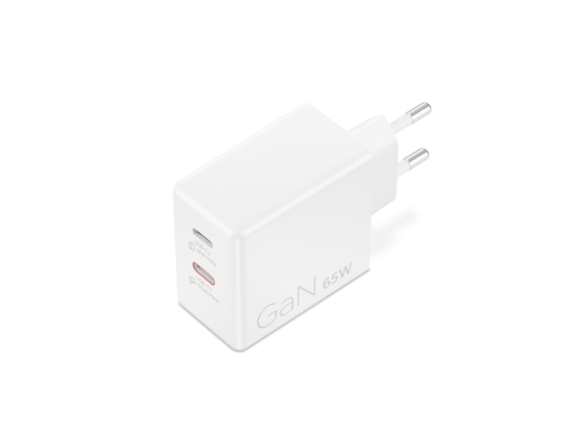 Lenovo Dual USB-C 65W GaN Charger | USB-C | 65 W | Charger