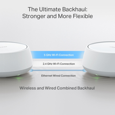 TP-LINK BE3600 Whole Home Mesh WiFi 7 System (2-pack) | Deco BE22 | 802.11ax | Ethernet LAN (RJ-45) ports 2 | Mesh Support Yes | MU-MiMO No | No mobile broadband
