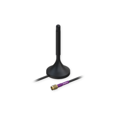 Teltonika Mobile Communication Magnetic SMA Antenna | PR1KS210 | Gain 1.0 dB | 699-868 / 1850-2690 GHz | Antenna connector type SMA Male