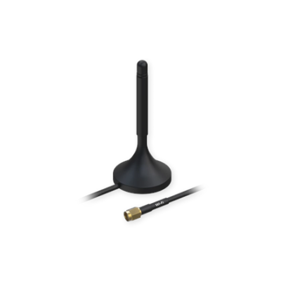 Teltonika Wi-Fi Magnetic SMA Antenna | PR1KRF30 | Gain 3 dB | 2400-2500 GHz | Antenna connector type RP-SMA Male