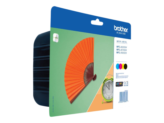 Brother LC129XLVALBP | Ink Cartridge | Black, Cyan, Magenta, Yellow
