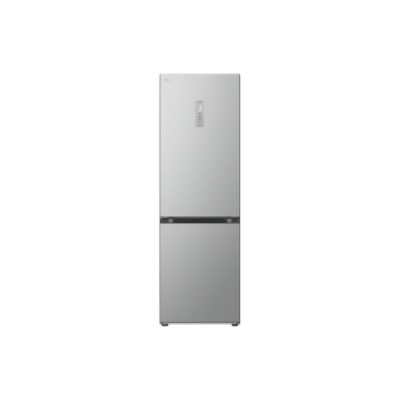 LG Refrigerator | GBV3110EPY | Energy efficiency class E | Free standing | Combi | Height 186 cm | No Frost system | Fridge net capacity 234 L | Freezer net capacity 110 L | Display | 35 dB | Prime Silver